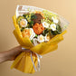 Creative Knitted Flower Bouquet - Handcrafted Crochet Flowers for Memorable Gifts