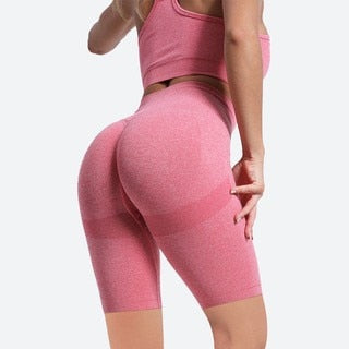 Sexy High Waist Leggings - Gym Workout Push Up Seamless Thick Tight Legging for Women