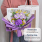 Creative Knitted Flower Bouquet - Handcrafted Crochet Flowers for Memorable Gifts