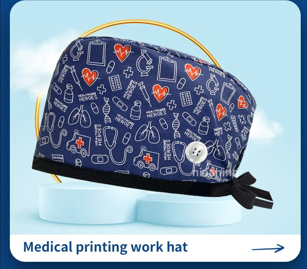 Unisex Stylish Surgical Cap | Fashionable Caps for Medical Professionals