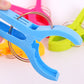 Large Plastic Clothes Clips for Beach Towels - 4/8pcs, Bright Colors, High Quality