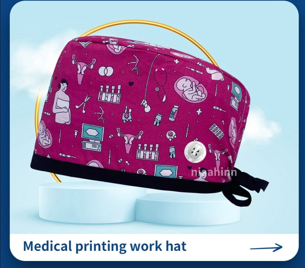 Unisex Stylish Surgical Cap | Fashionable Caps for Medical Professionals