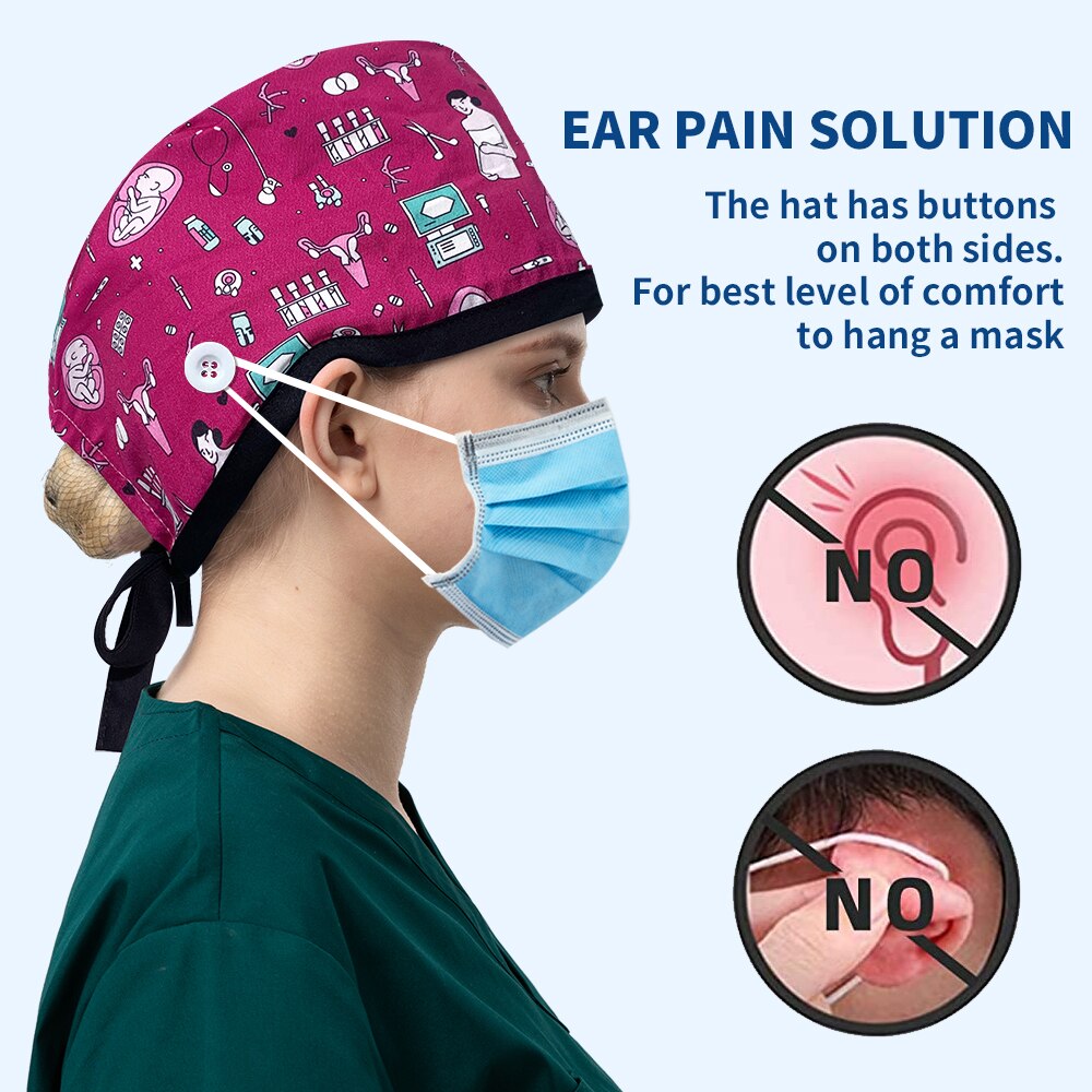 Unisex Stylish Surgical Cap | Fashionable Caps for Medical Professionals