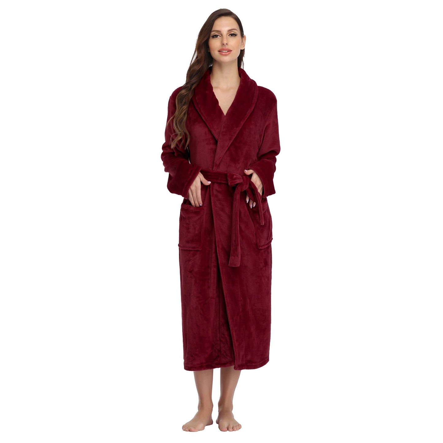 Plush Women's Bathrobe | Warm & Comfortable Winter Homewear