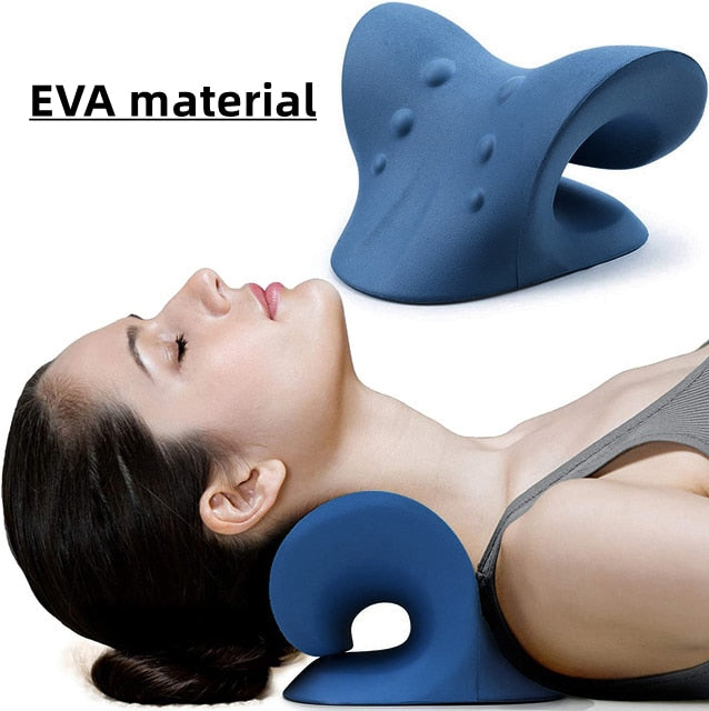 Cervical Spine Alignment Neck Shoulder Stretcher for Pain Relief