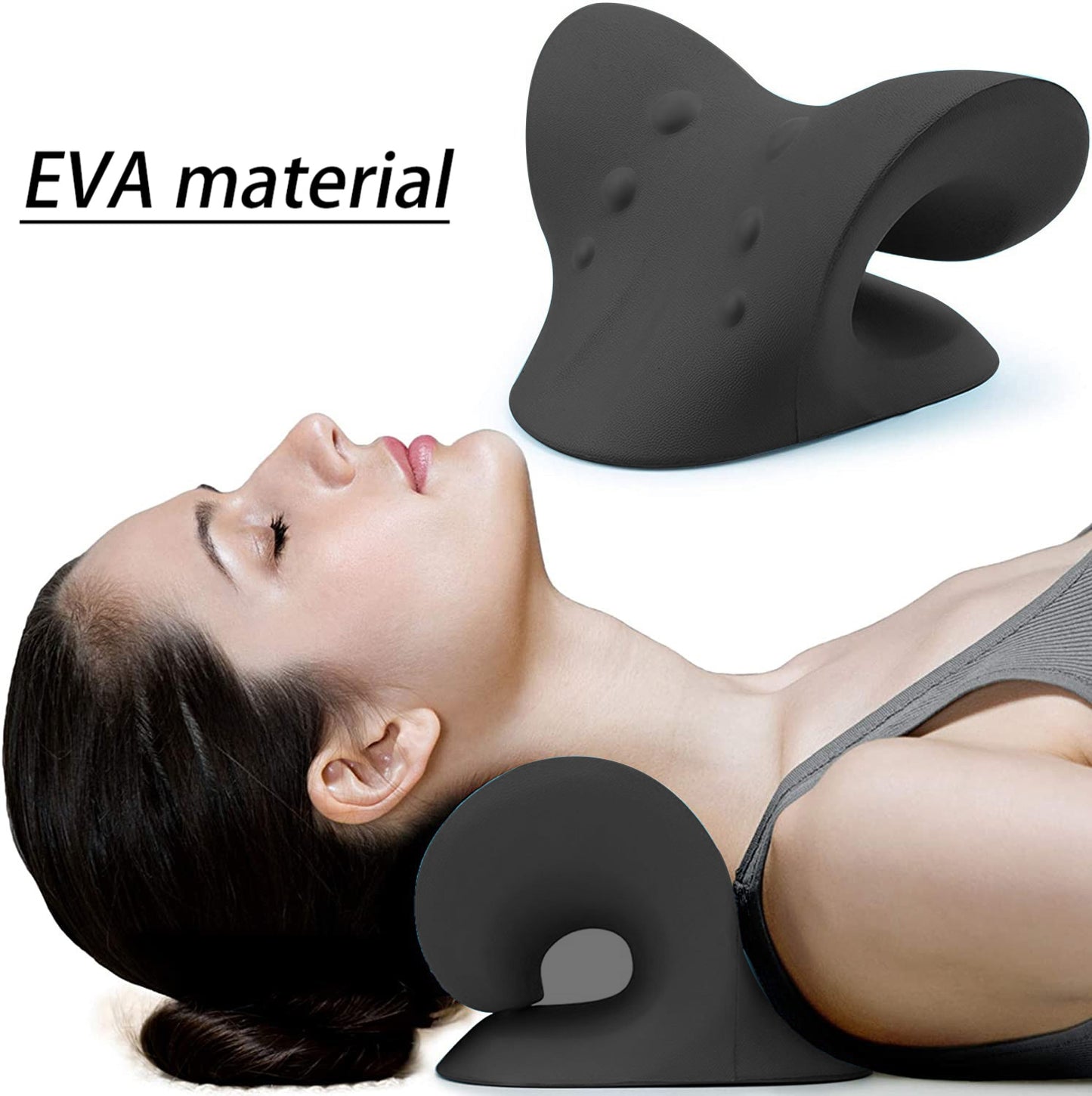 Cervical Spine Alignment Neck Shoulder Stretcher for Pain Relief