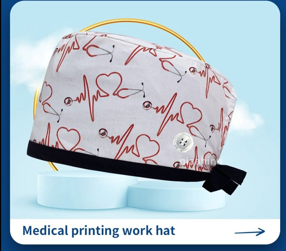 Unisex Stylish Surgical Cap | Fashionable Caps for Medical Professionals