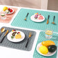 Non-Slip Silicone Drainer Mat - Large Size | Heat Resistant, Waterproof, and Stylish Countertop Dish Drying Pad