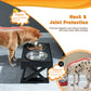 Height-Adjustable Dog Bowls: Elevated Feeding for Medium & Large Dogs