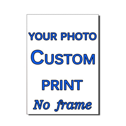 Personalize Your Space: Custom Photo Canvas Prints with DIY Wooden Frame - HD Wall Art Decor