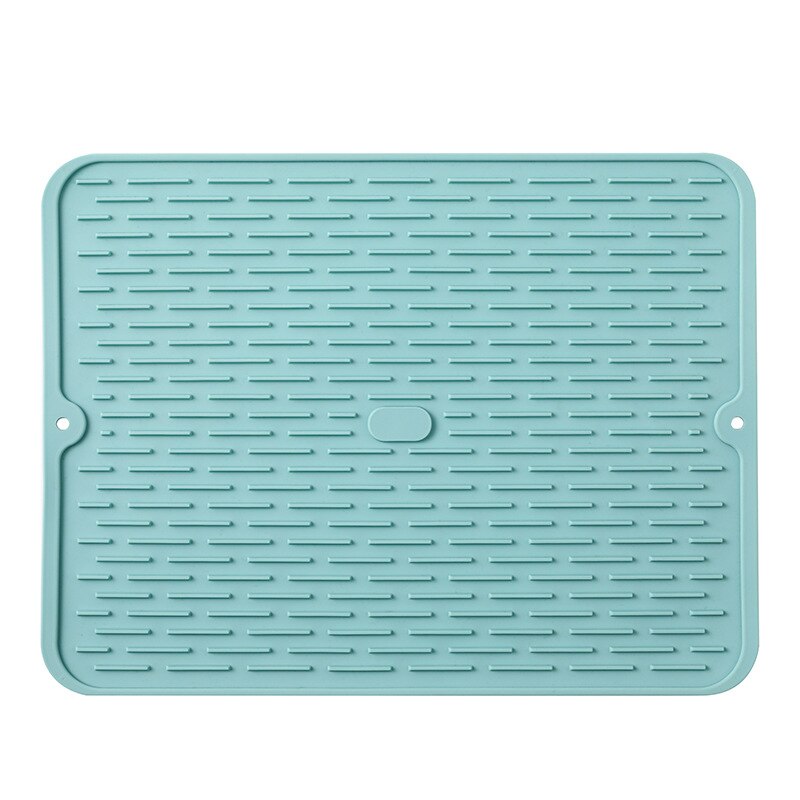 Non-Slip Silicone Drainer Mat - Large Size | Heat Resistant, Waterproof, and Stylish Countertop Dish Drying Pad