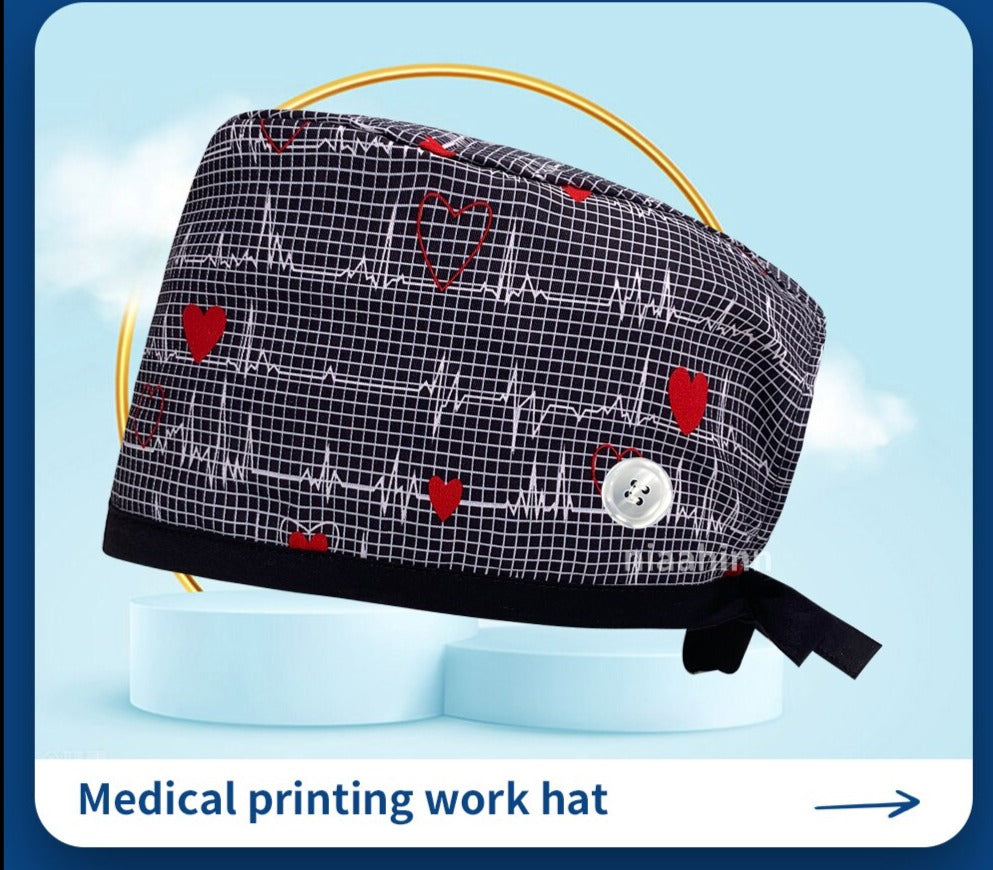 Unisex Stylish Surgical Cap | Fashionable Caps for Medical Professionals