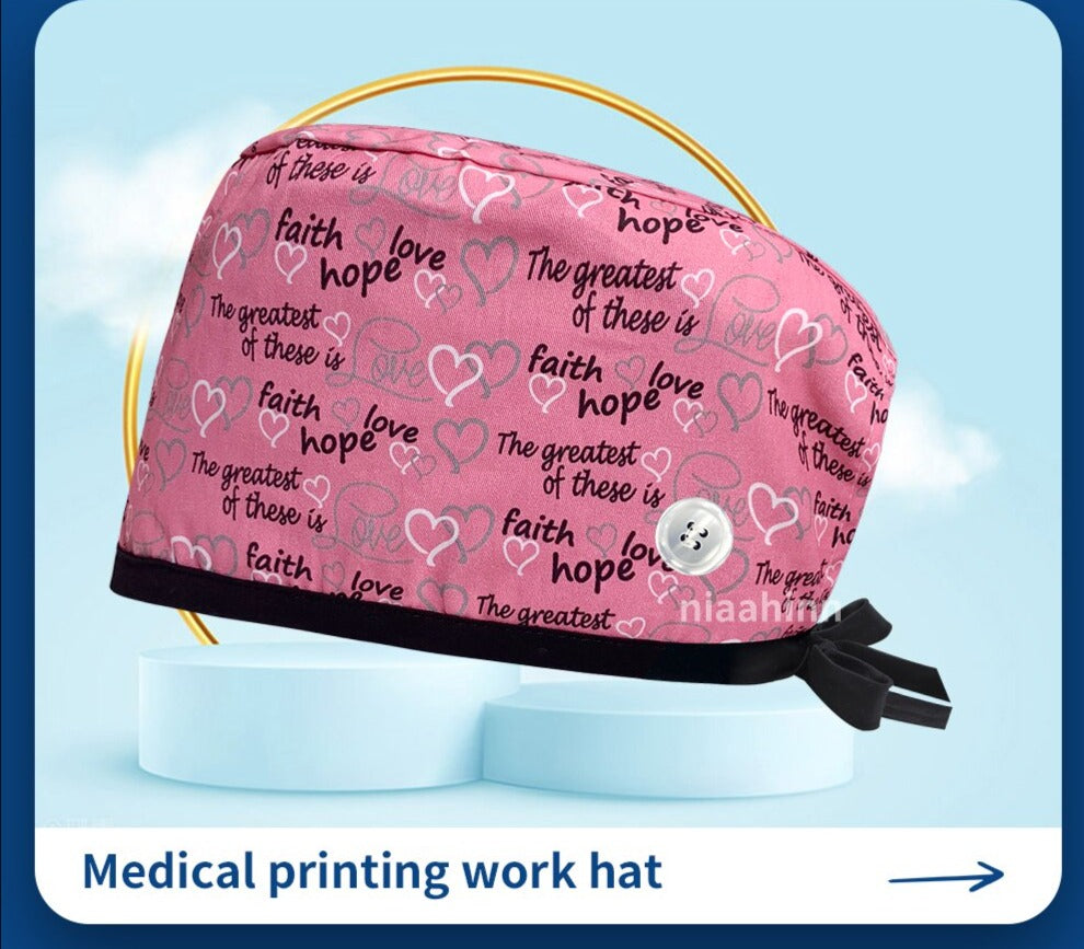 Unisex Stylish Surgical Cap | Fashionable Caps for Medical Professionals