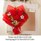 Creative Knitted Flower Bouquet - Handcrafted Crochet Flowers for Memorable Gifts