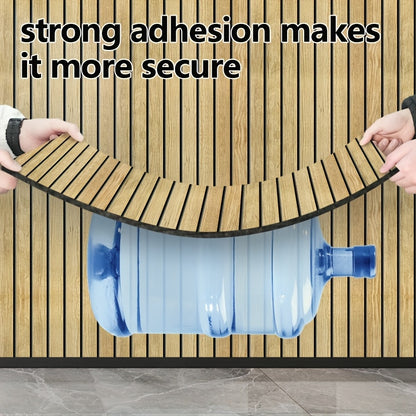 3D Wood Grain Wall Panels – Self-Adhesive Vinyl Wallpaper for Home & Office