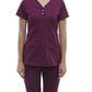 Stylish Medical Suit Uniform Set - Violet, Raspberry, and Electro Blue - Size L