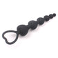 Heart Beads Soft Anal Plug - Perfect for G-Spot Stimulation and Couples Play - Experience Intense Pleasure