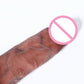 7.8" Real Skin Dildo - Suction Cup & Sliding Foreskin Design - Perfect Adult Sex Toy - Experience Lifelike Pleasure