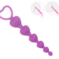 Heart Beads Soft Anal Plug - Perfect for G-Spot Stimulation and Couples Play - Experience Intense Pleasure