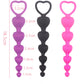 Heart Beads Soft Anal Plug - Perfect for G-Spot Stimulation and Couples Play - Experience Intense Pleasure