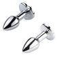 Stainless Steel Anal Butt Plug - Enhance Your Intimate Experiences Perfect for Both Women and Men