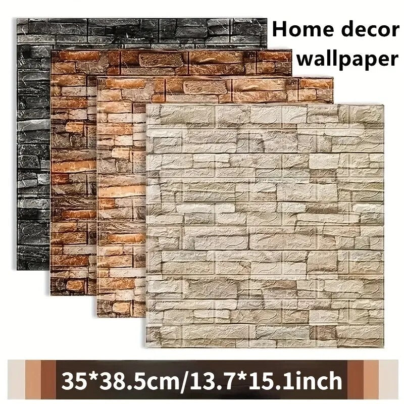 25pcs 3D Self-Adhesive Wall Stickers - Perfect for Living Room, Bedroom, Bathroom, and Kitchen - Elevate Your Home Decor