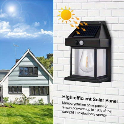 Solar Wall Lamp – Outdoor Decorative LED Lights for Garden, Patio & Fence (2/4/6/10 Pack)
