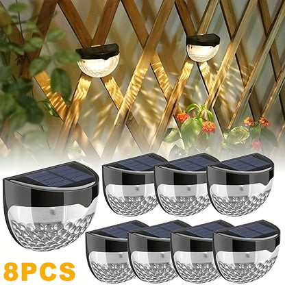 Solar Wall Lamp – Outdoor Decorative LED Lights for Garden, Patio & Fence (2/4/6/10 Pack)
