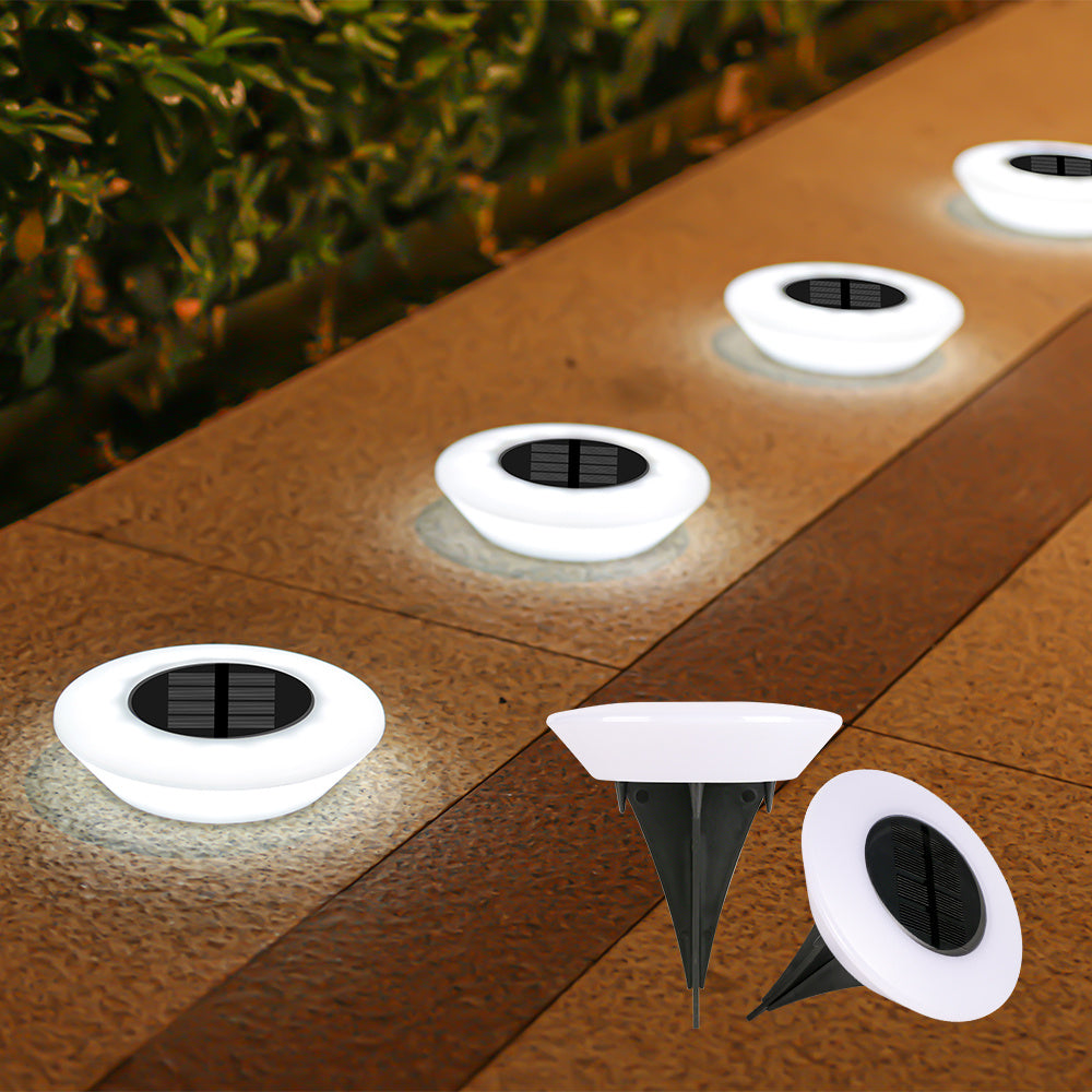 Solar Decking & Step Lights (4-Pack / 6-Pack) – IP44 Waterproof Outdoor LED Pathway Lights