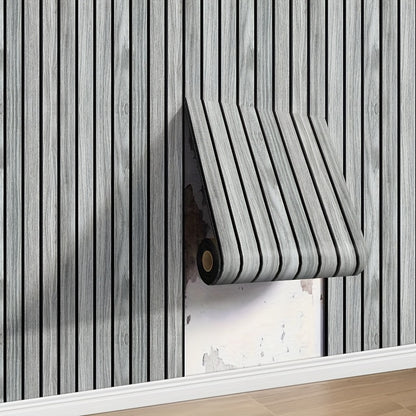 3D Wood Grain Wall Panels – Self-Adhesive Vinyl Wallpaper for Home & Office