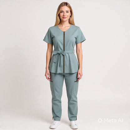 AeroFlex Scrubs Set – Comfortable & Stretch Fit for Long Shifts