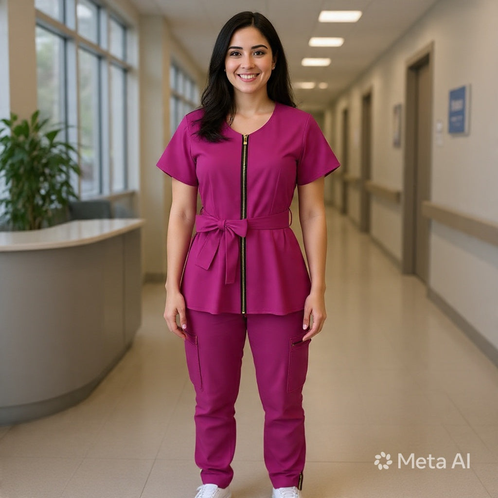 AeroFlex Scrubs Set – Comfortable & Stretch Fit for Long Shifts