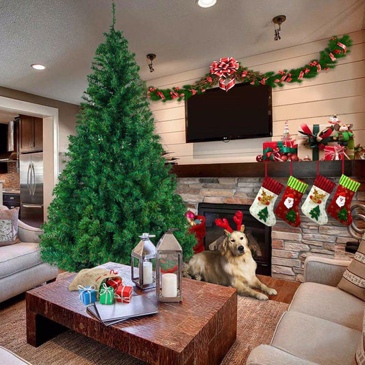 7ft 1100 Branch Christmas Tree - Festive Holiday Decor