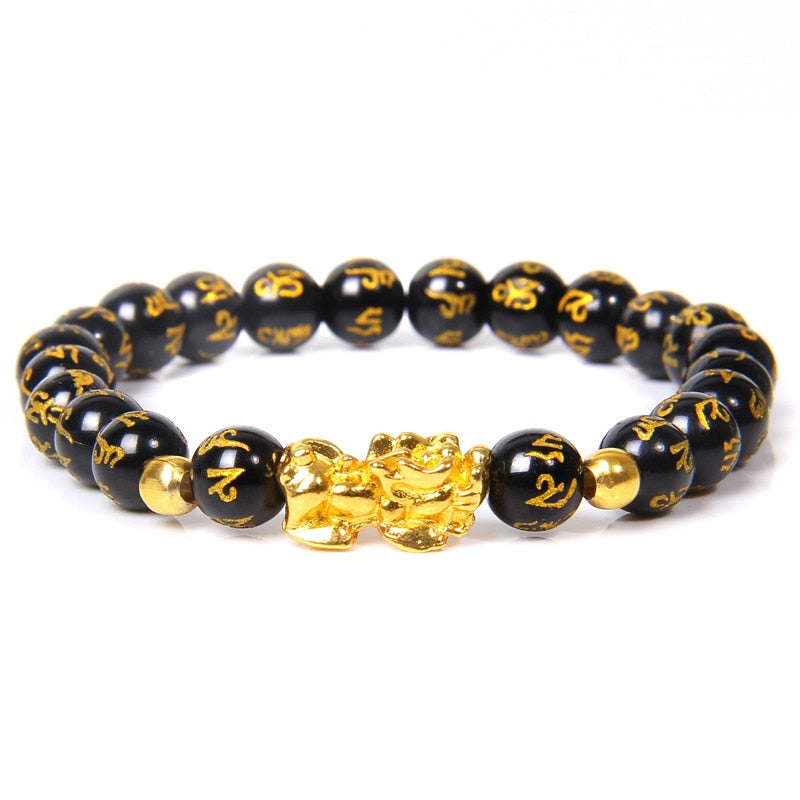 Obsidian Pixiu Bracelet - Bring Wealth and Good Luck to Your Wrist