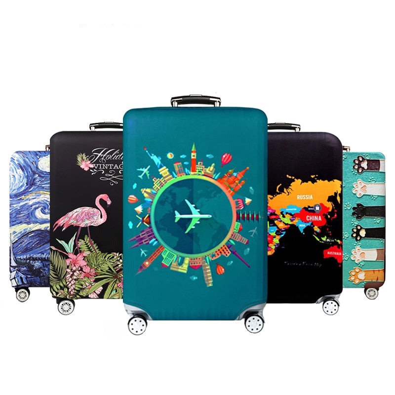 Protect Your Luggage with our New Thicker Cover - Fits 18-32 Inch Suitcases | Travel Accessory