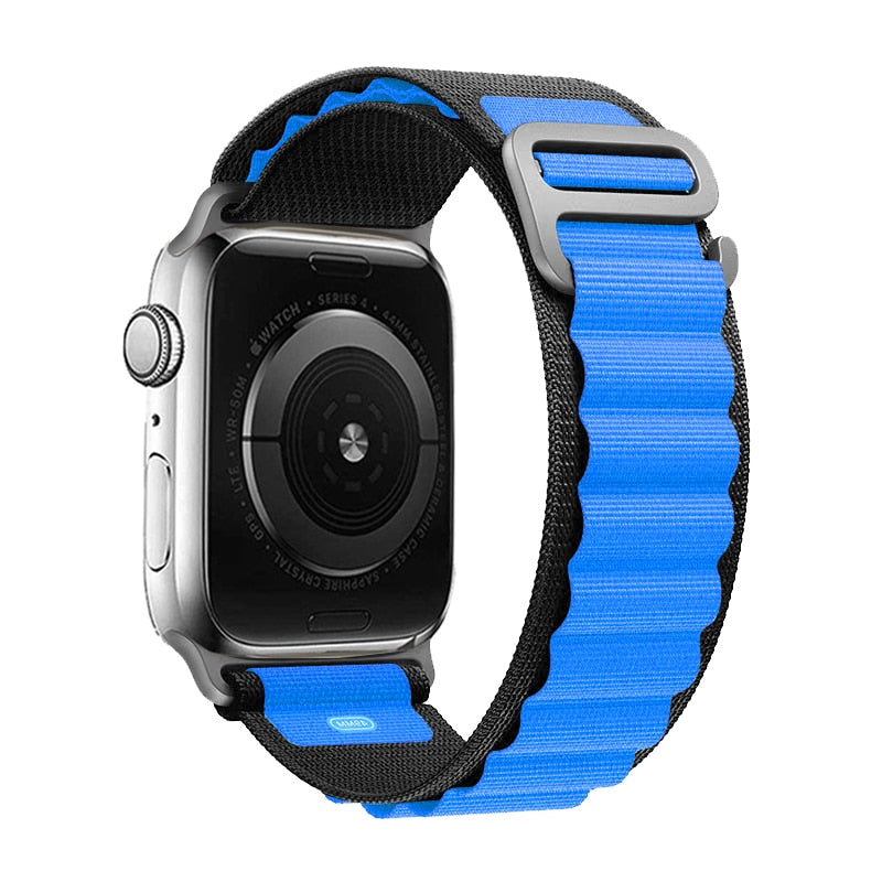 Loop Nylon Band For Apple Watch - Compatible with 49mm to 38mm sizes