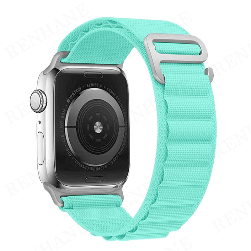 Loop Nylon Band For Apple Watch - Compatible with 49mm to 38mm sizes