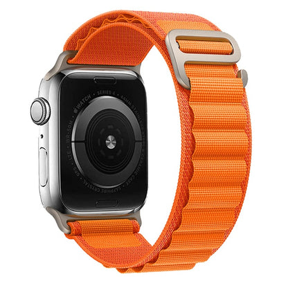 Loop Nylon Band For Apple Watch - Compatible with 49mm to 38mm sizes