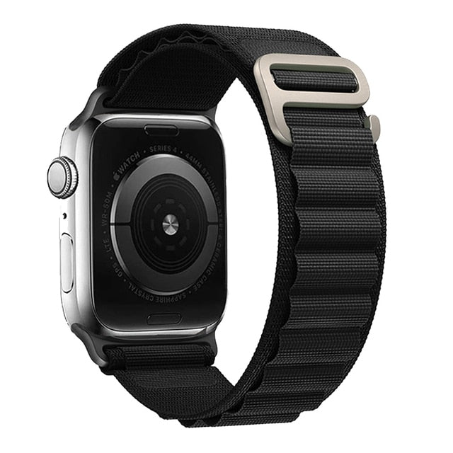 Loop Nylon Band For Apple Watch - Compatible with 49mm to 38mm sizes