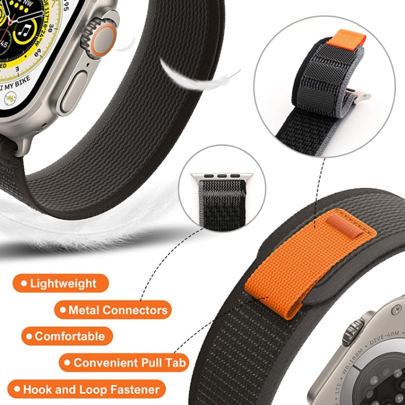 Ultra Trail Loop Band for Apple Watch - Nylon Strap for iWatch