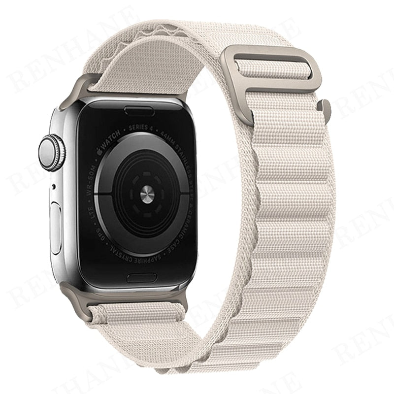 Loop Nylon Band For Apple Watch - Compatible with 49mm to 38mm sizes