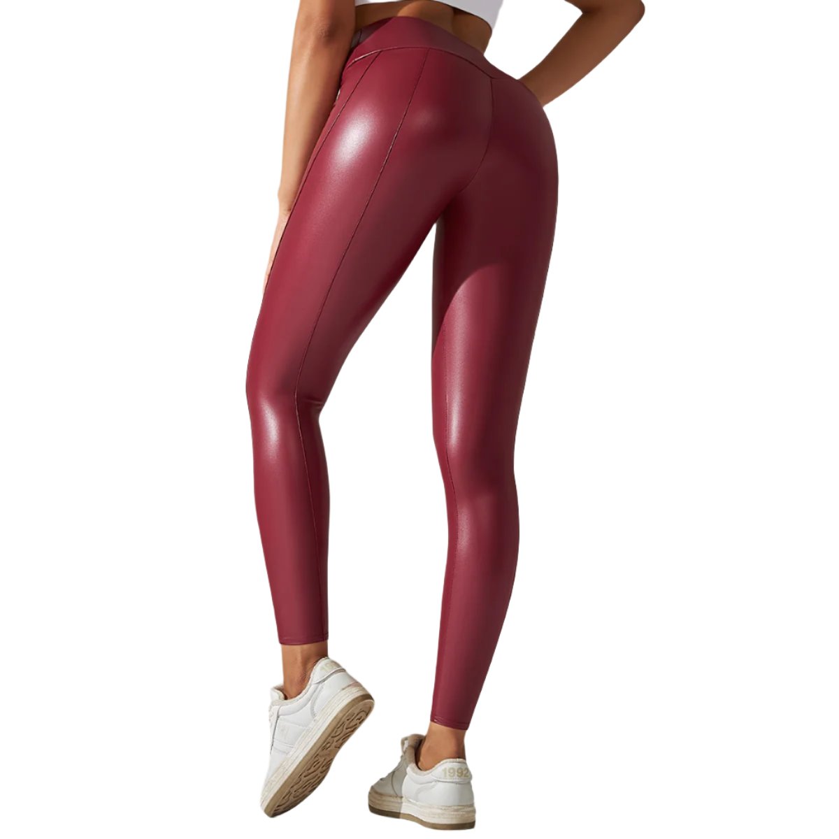 Limited Stock! Sexy Butt Lift PU Leather Leggings - Multi-Color High Waist Elastic Leggings | Leather Look