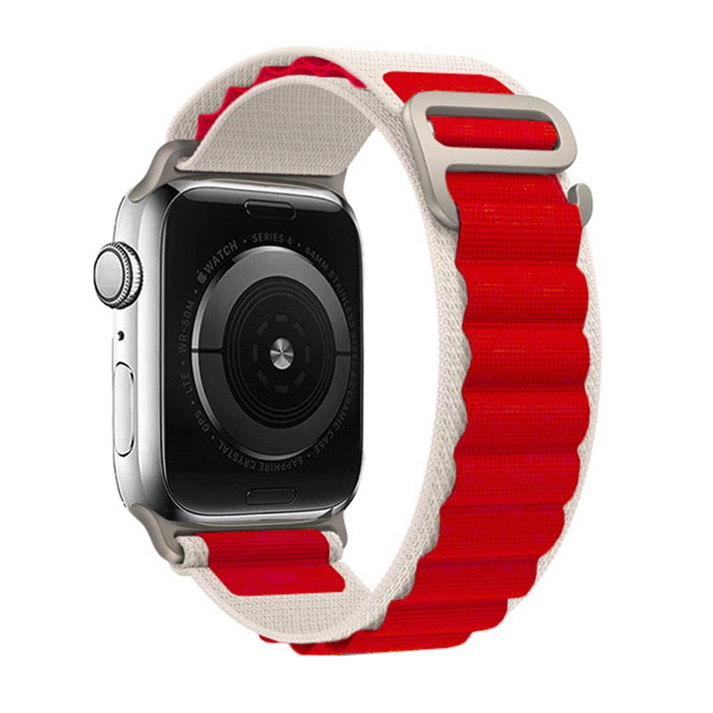 Loop Nylon Band For Apple Watch - Compatible with 49mm to 38mm sizes