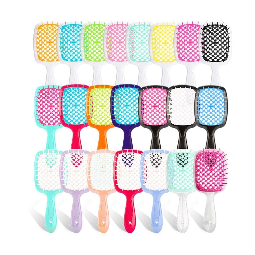 Knot-Free Hair: The Detangling Hair Brush & Massage Comb