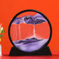 Flowing Sand Hourglass Art Picture Lamp - Sand Painting Liquid Motion Decor 3D Sandscape