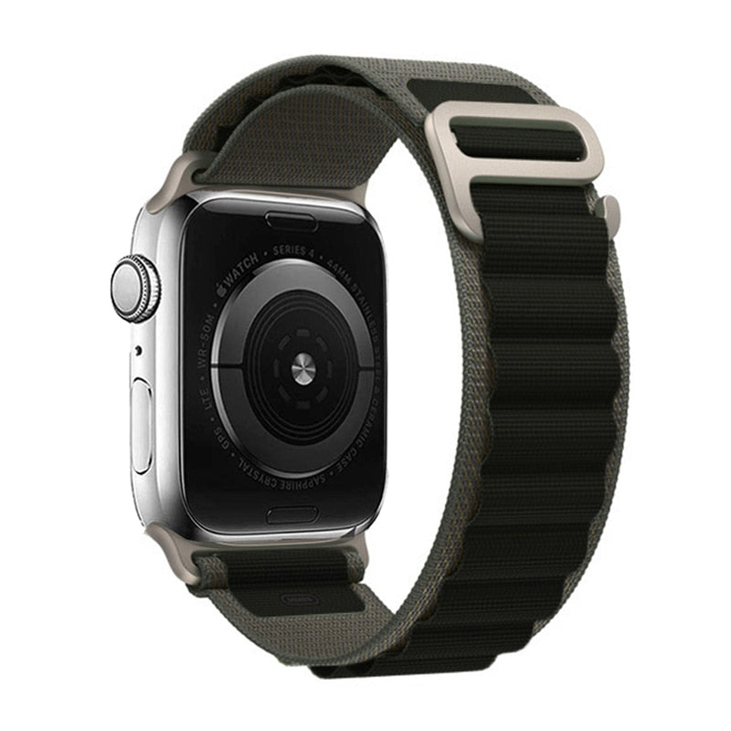 Loop Nylon Band For Apple Watch - Compatible with 49mm to 38mm sizes