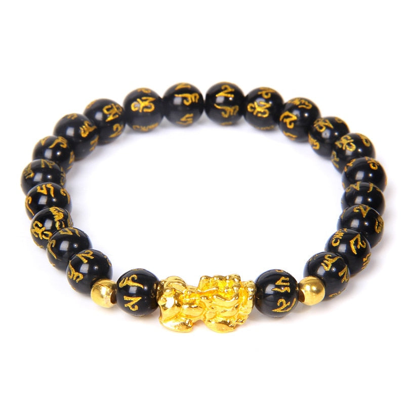 Obsidian Pixiu Bracelet - Bring Wealth and Good Luck to Your Wrist