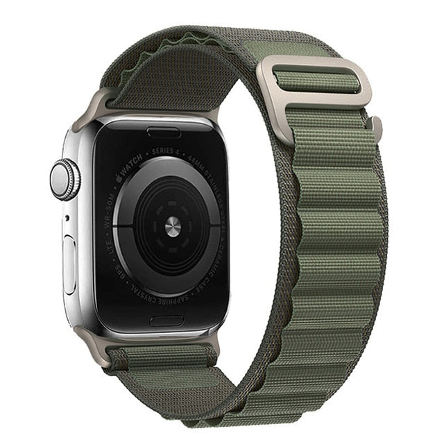 Loop Nylon Band For Apple Watch - Compatible with 49mm to 38mm sizes