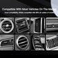 Six Points Gravity Air Vent Car Smartphone Holder Support with Clip