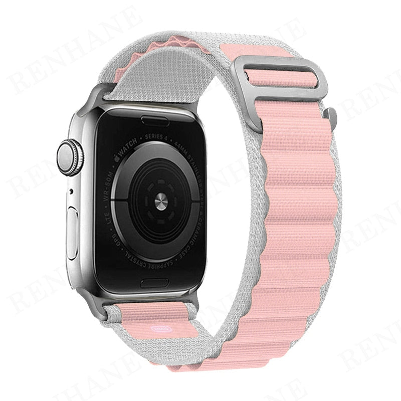 Loop Nylon Band For Apple Watch - Compatible with 49mm to 38mm sizes